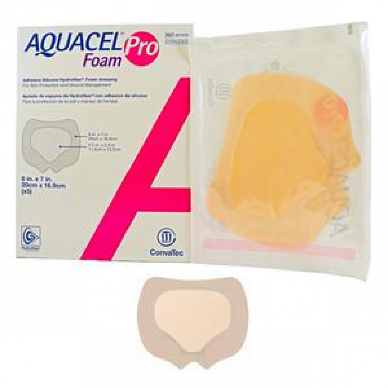 Aquacel Pro Foam Sacral Dressing, 8