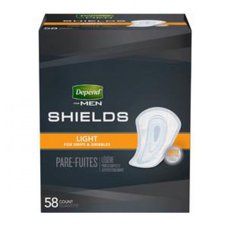 Depend Incontinence Shields, Light